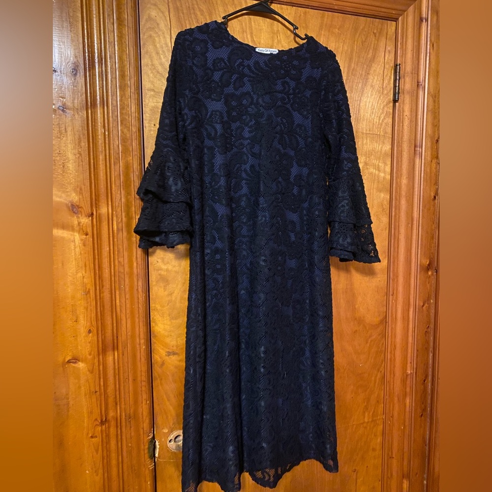 Kissy girl boutique dress (navy)